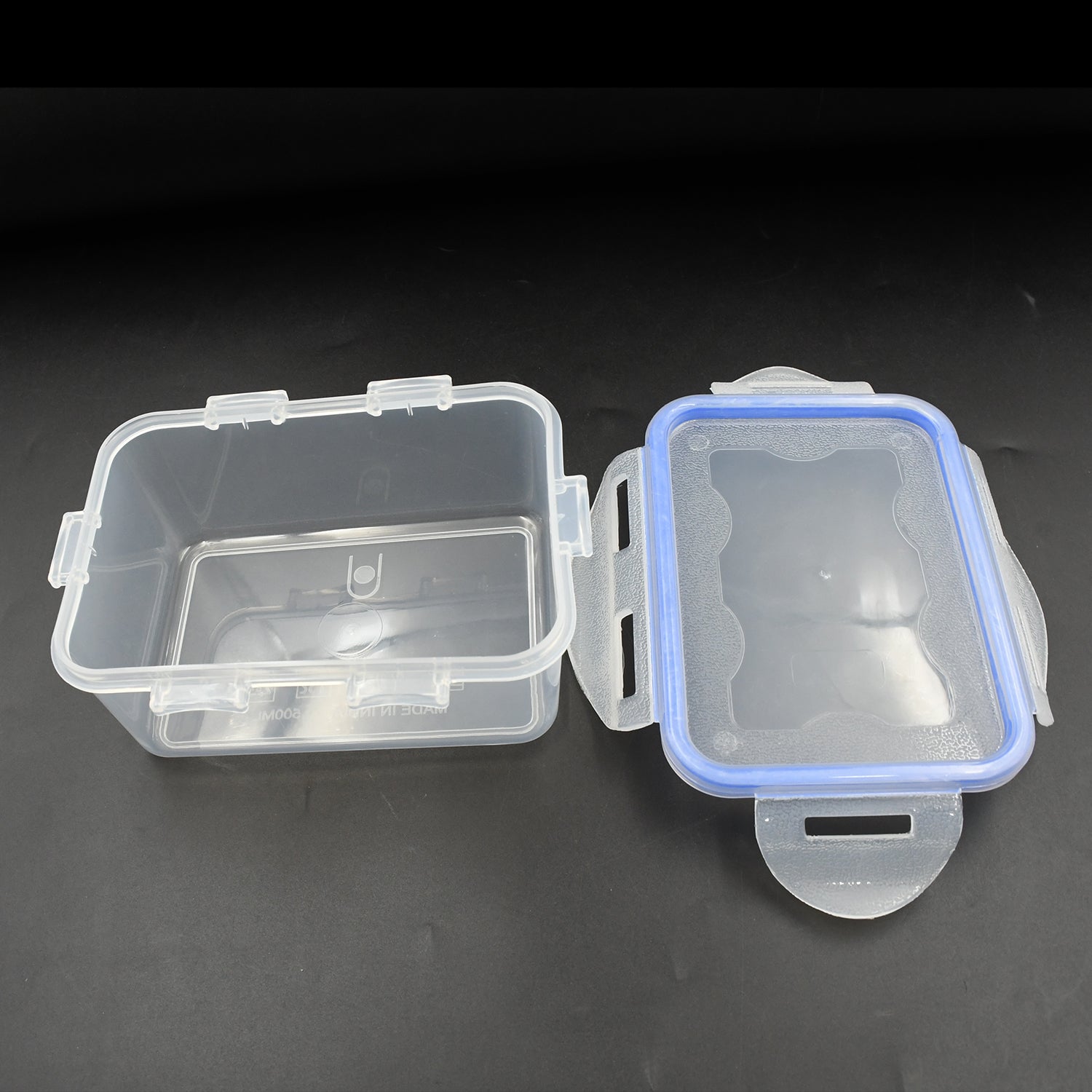 Air-tight food storage containers for dry goods. Air-tight food storage containers for dry goods.